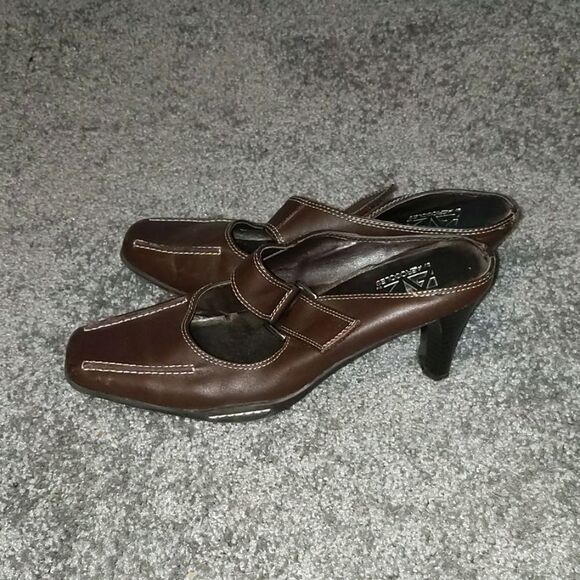 A2 By Aerosoles brown mules Sz 6B - Picture 3 of 6